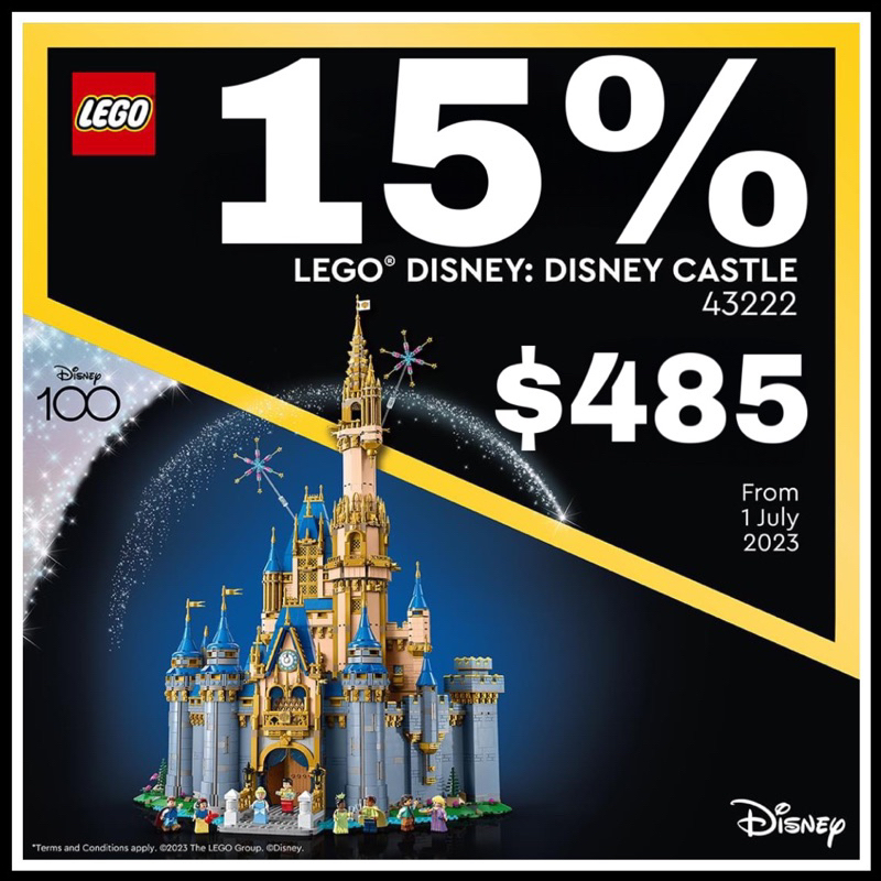 LEGO ǀ Disney: Disney Castle 43222